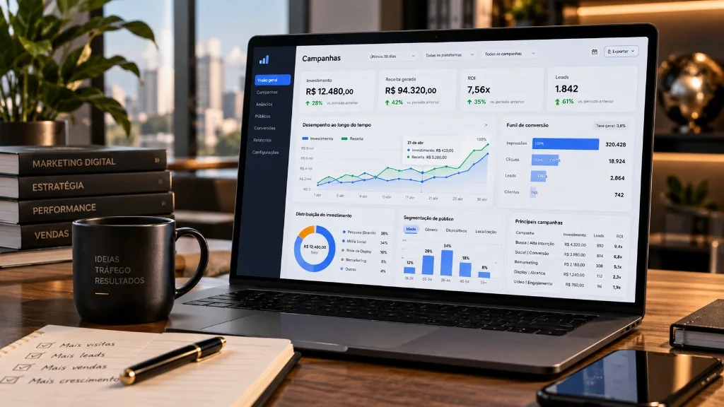Tráfego Google & Meta Ads - Gestão de Performance e Campanhas de Alta Intenção
